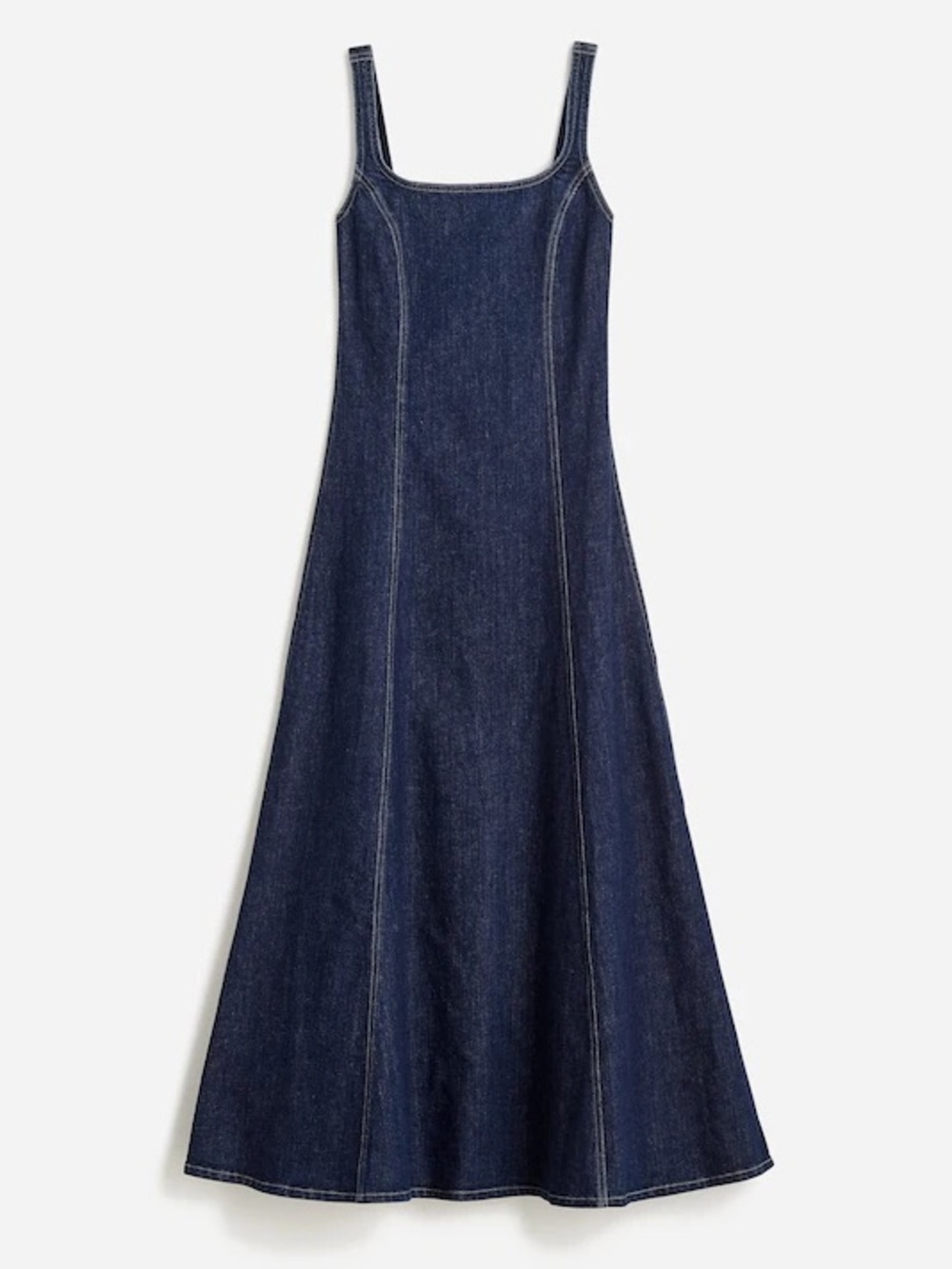 Madewell Alexa Chung Dark Indigo Denim Dress